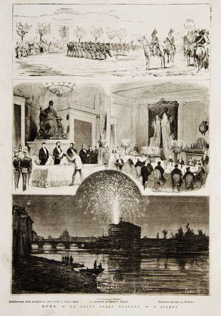 Roma.- La festa dello Statuto.- 4 giugno