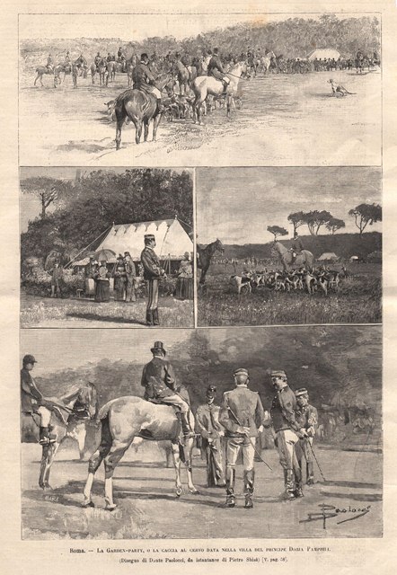 Roma - La Garden-party, o la caccia al cervo data …