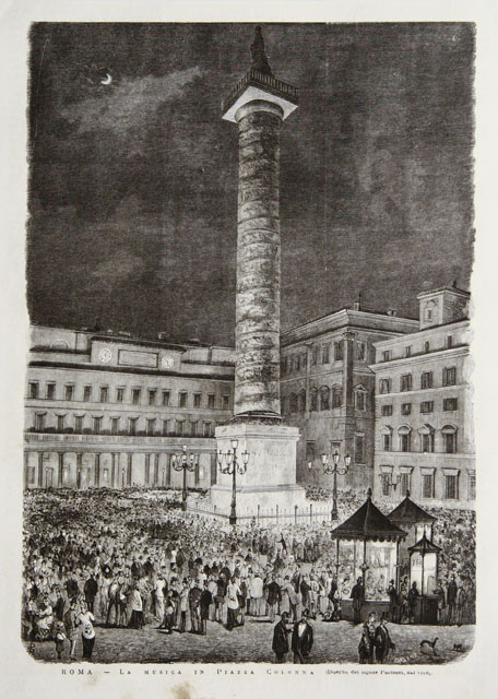 Roma.- La musica in Piazza Colonna