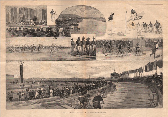 Roma - La Settimana ginnastica a Tor di Quinto