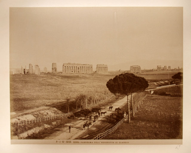 Roma - Panorama dell'acquedotto di Claudio