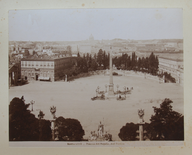 Roma - Piazza del Popolo dal Pincio