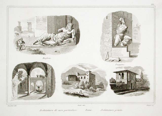 Roma. Architettura di case particolari