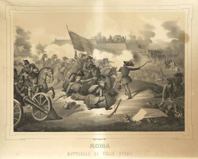 Roma Battaglia di Villa Spada