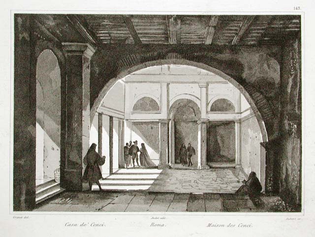 Roma. Casa de' Cenci