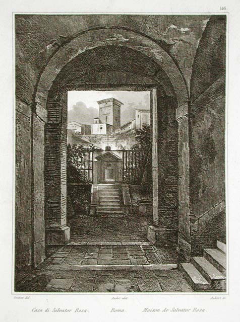 Roma. Casa di Salvator Rosa