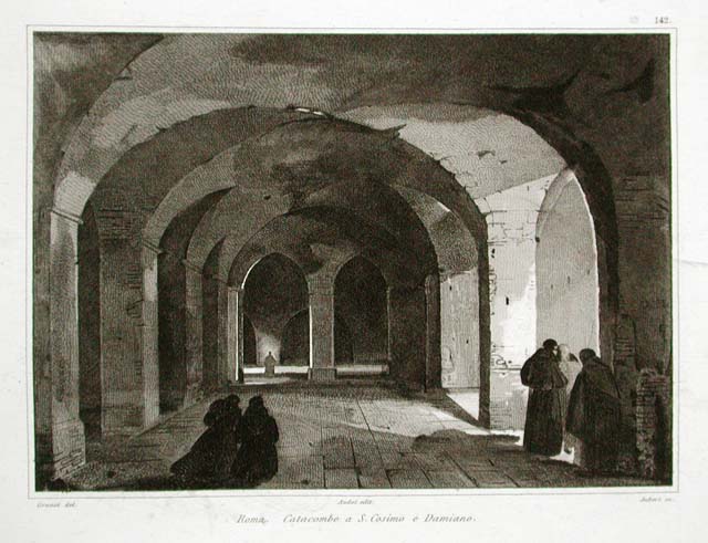 Roma. Catacombe a S.Cosimo e Damiano