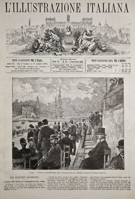 Roma / Festa di beneficenza per i danneggiati dal Colera