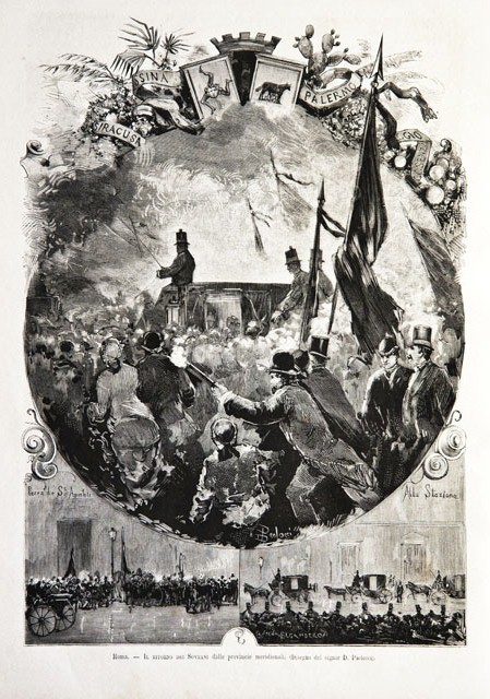 Roma / Il ritorno dei Sovrani dalle provincie meridionali