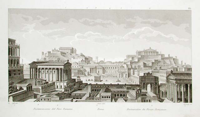 Roma. Ristaurazione del Foro Romano