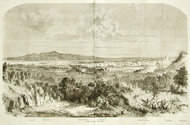 Roma veduta da Ponte Molle