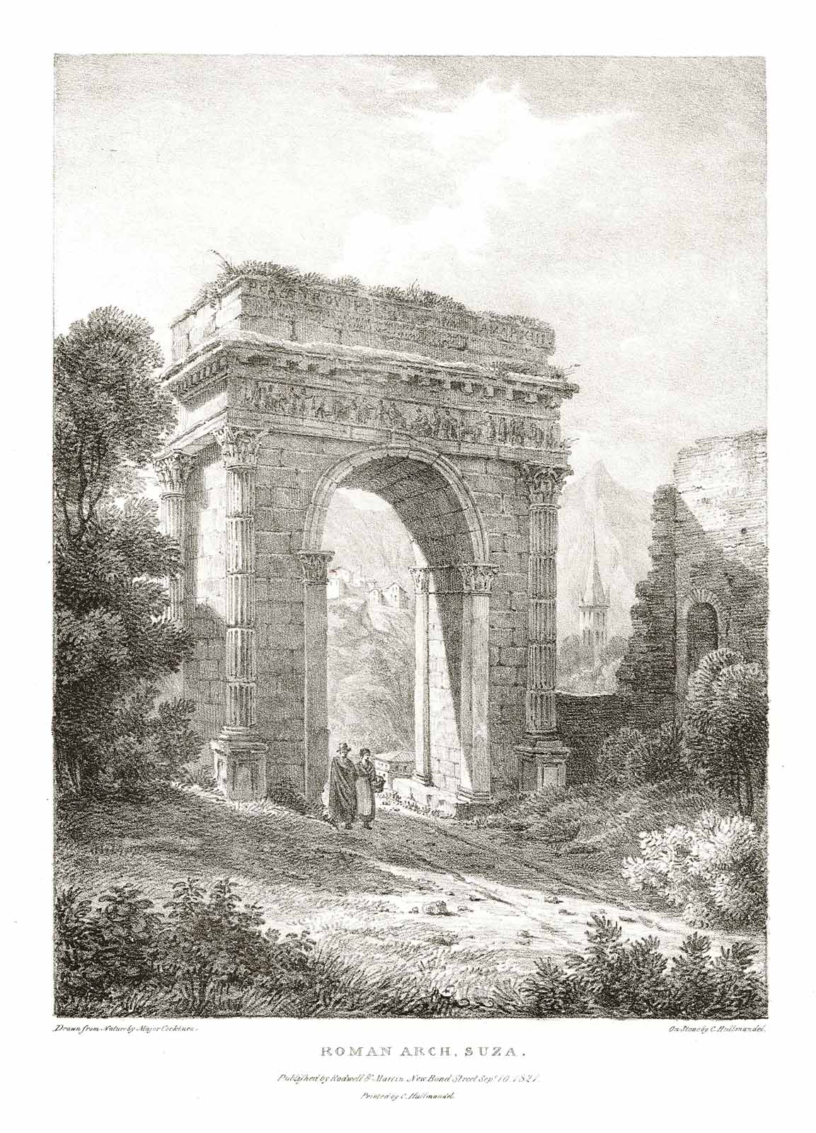 Roman arch, Suza