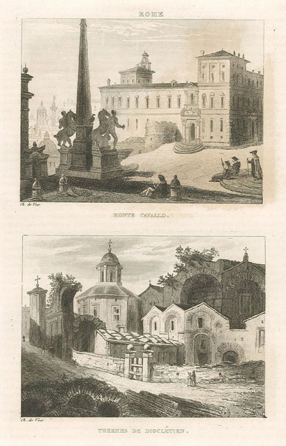 Rome/Monte Cavallo - Thermes de Dioclétien