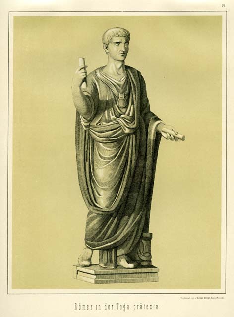 Romer in der Toga pratexta