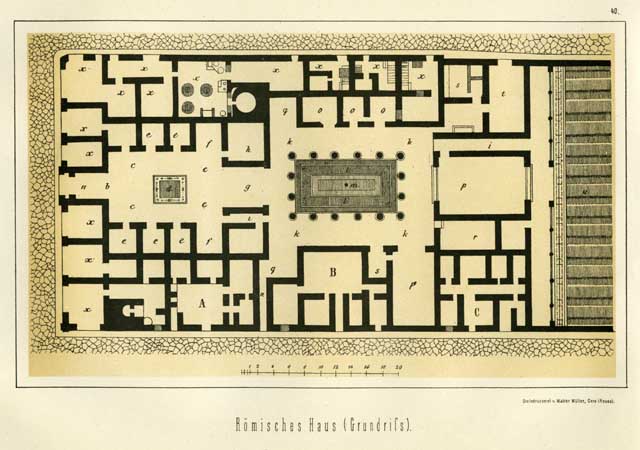 Romisches Haus (Grundriss)