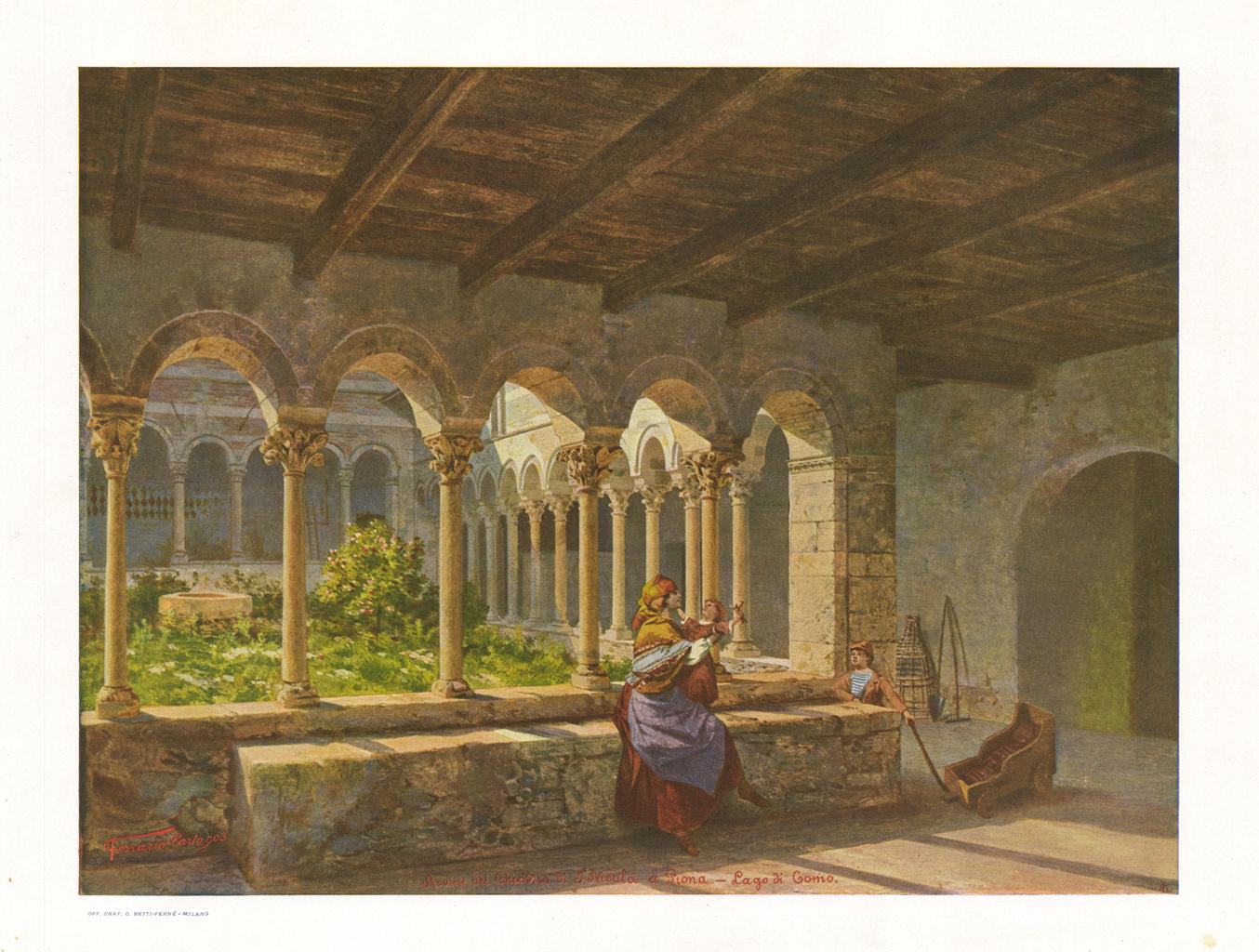 Rovine del Chiostro di S.Nicola a Roma - Lago di …
