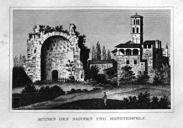 Ruinen des Sonnen und Mondtempels