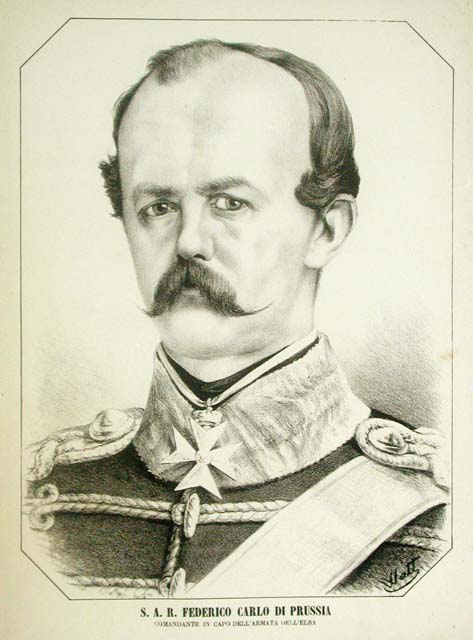 S.A.R. Federico Carlo di Prussia / Comandante . Armata dell'Elba