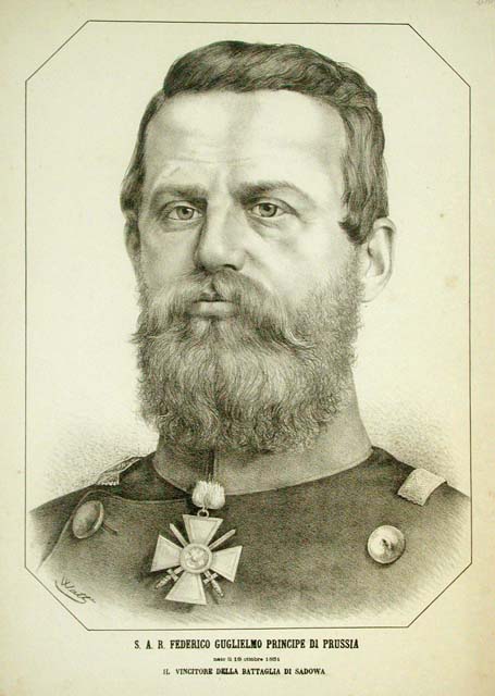 S.A.R. Federico Guglielmo Principe di Prussia / Vincitore della battaglia …