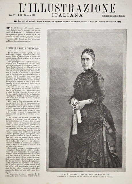 S. M. Vittoria, imperatrice di Germania