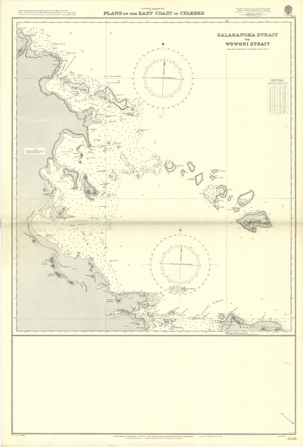 Salabangka Strait to Wowoni Strait