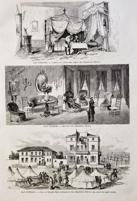 San Stefano.- Camera da letto del figlio del Granduca Nicola.- …