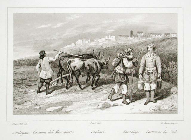Sardegna Costumi del mezzogiorno
