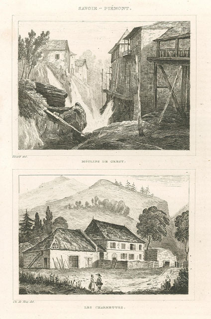 Savoie - Piémont/Moulins de Gresy - Les Charmettes