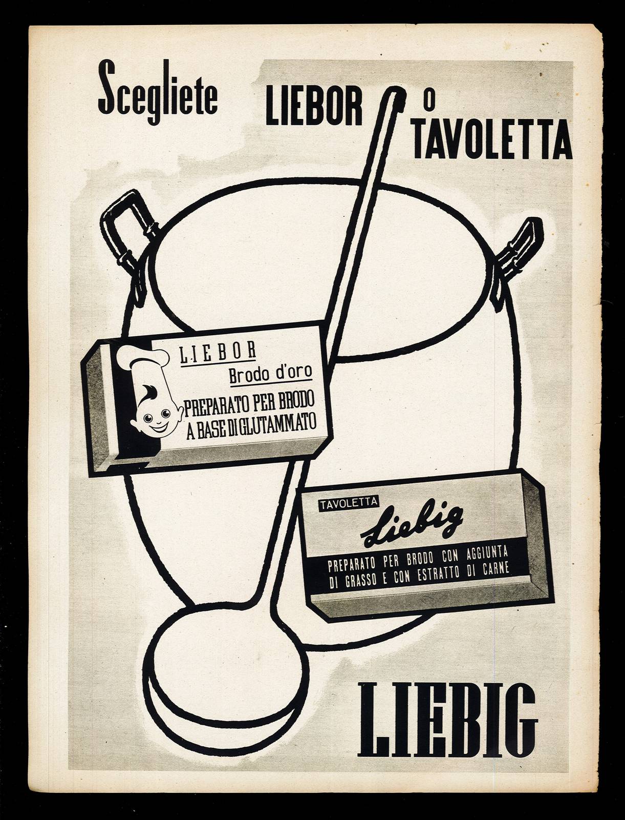 Scegliete Liebor o Tavoletta Liebig