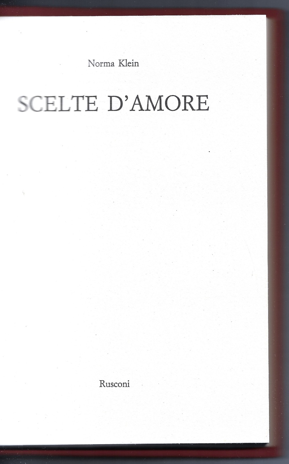 Scelte d'amore