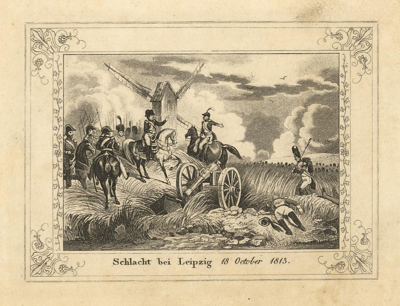 Schlacht bei Leipzig 18 October 1813