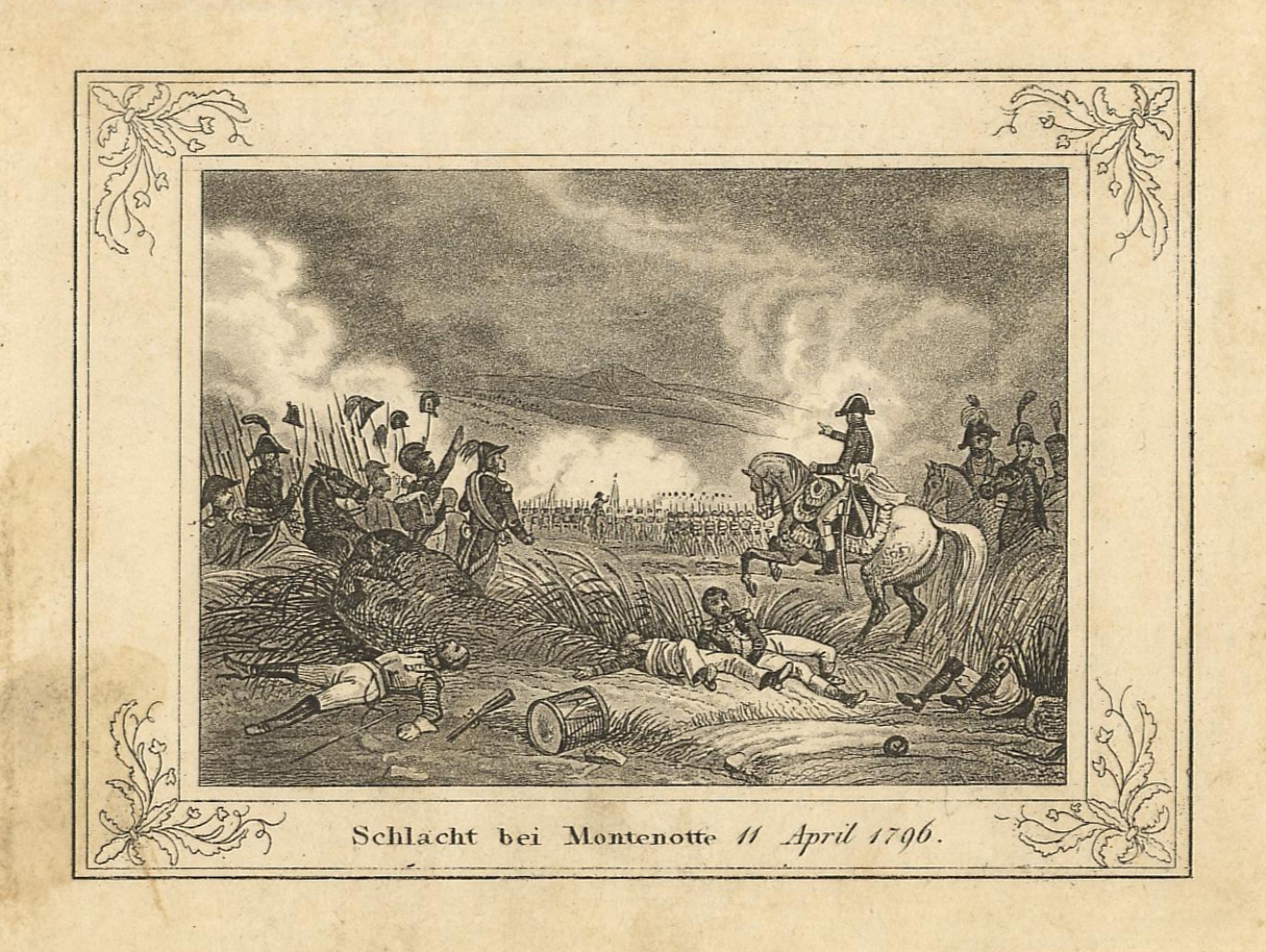 Schlacht bei Montenotte 11 April 1796