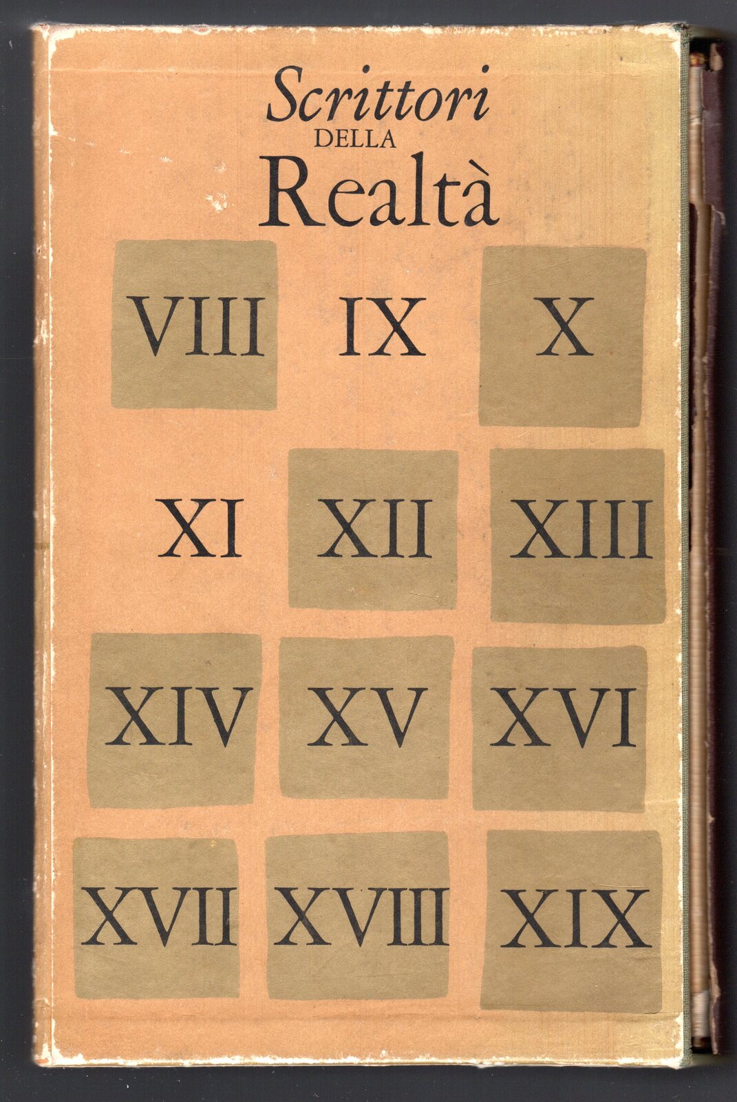 Scrittori della realtà dall'VIII al XIX secolo