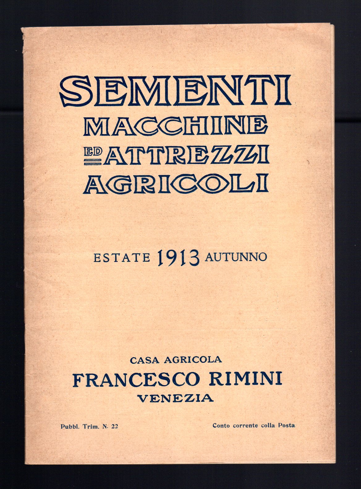 Sementi Macchine ed Attrezzi Agricoli