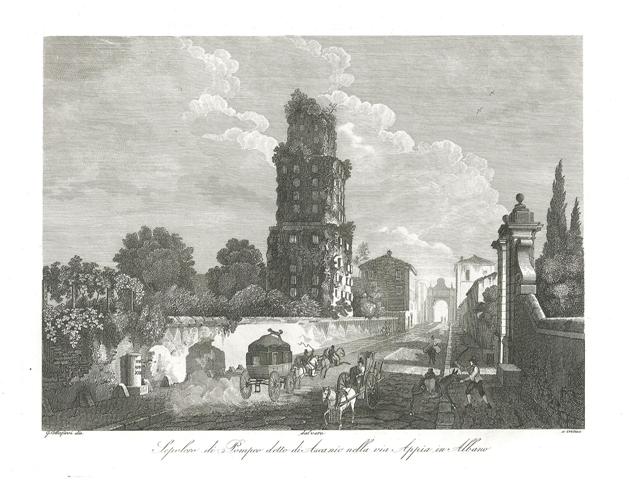 Sepolcro di Pompeo detto di Ascanio nella via Appia in …