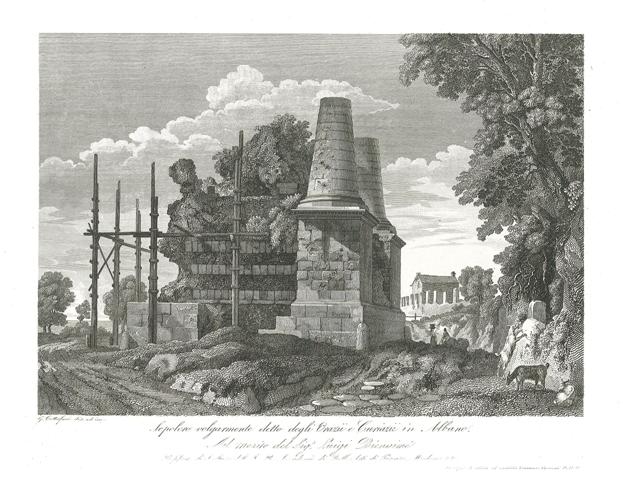 Sepolcro volgarrmente detto degli Orazi e Curazii in Albano