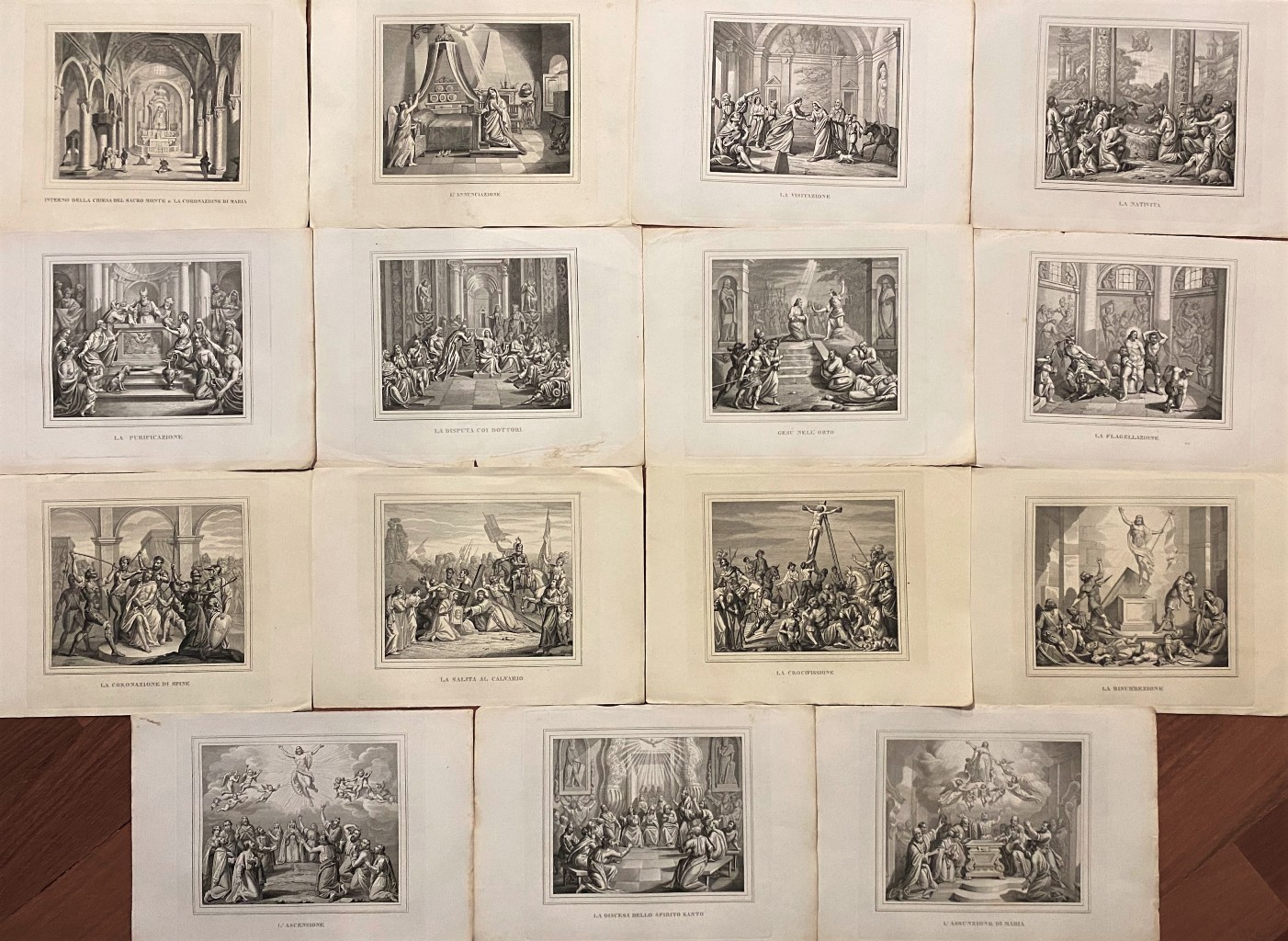 Serie completa delle cappelle del Sacro Monte