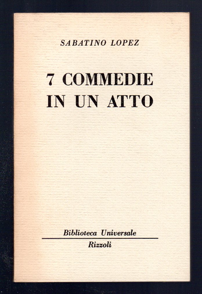 Sette commedie in un atto