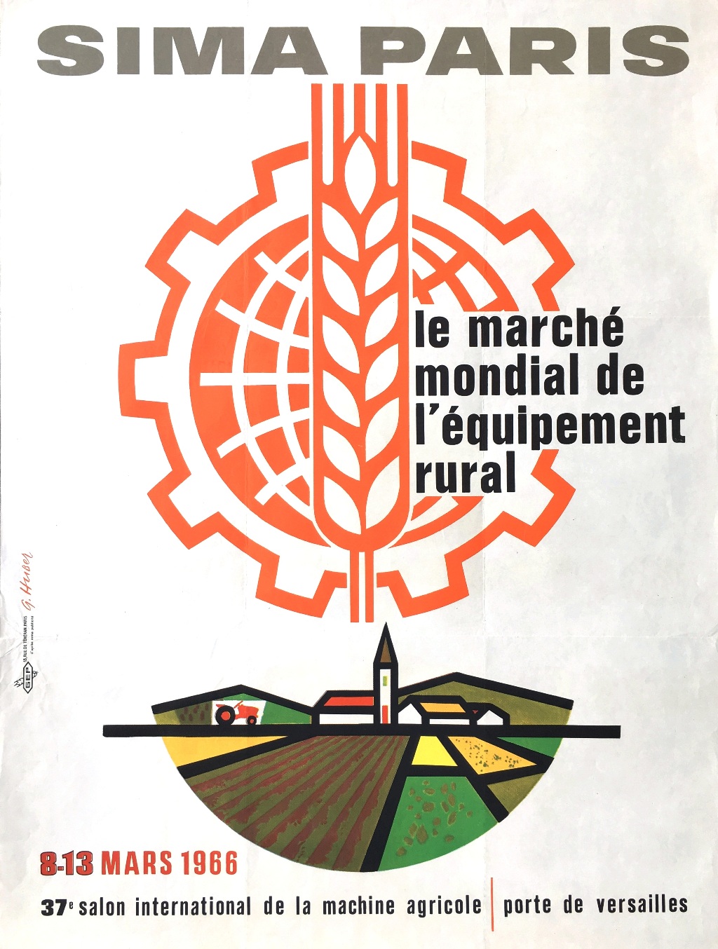 Sima Paris - Le marché mondial de l'équipement rural