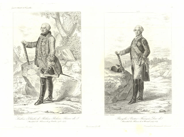 Soubise (Charles de Rohan-Rohan, prince de) Maréchal de France 19 …