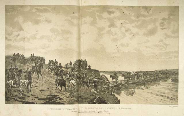 Spedizione di Roma, 1870: Il passaggio del Tevere - 17 …