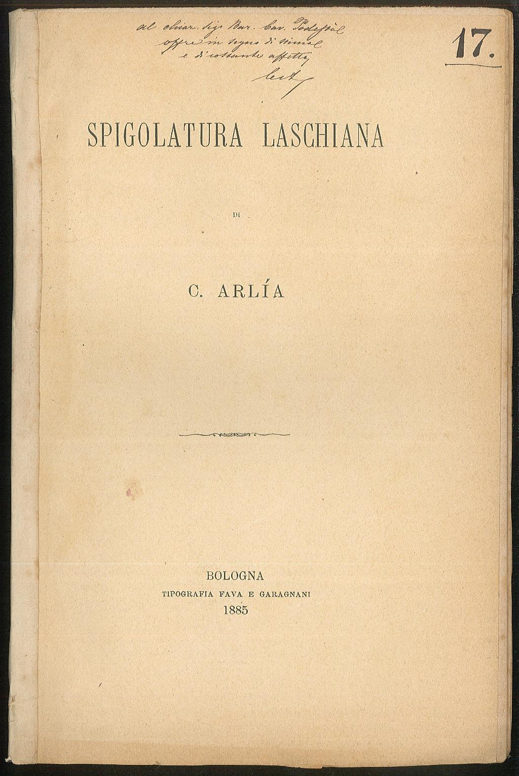 Spigolatura Laschiana