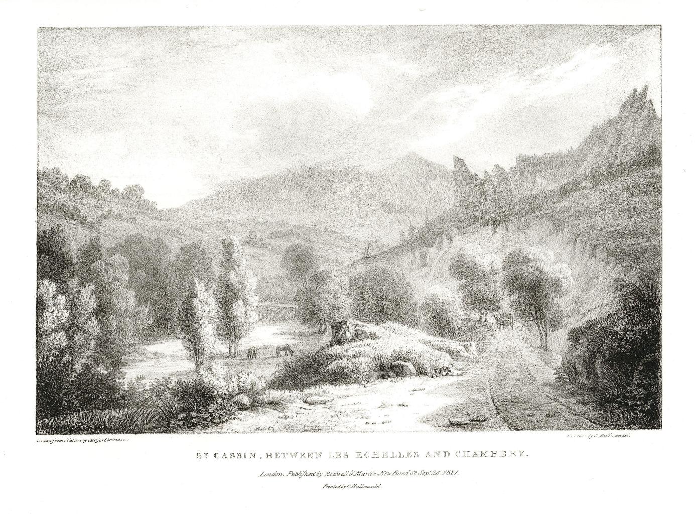 St.Cassin, between Les Echelles and Chambery