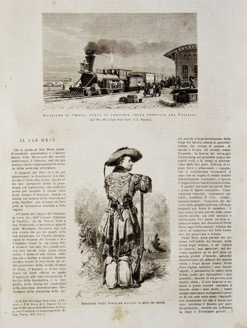 Stazione di Omaha, punto di partenza della ferrovia del Pacifico.- …