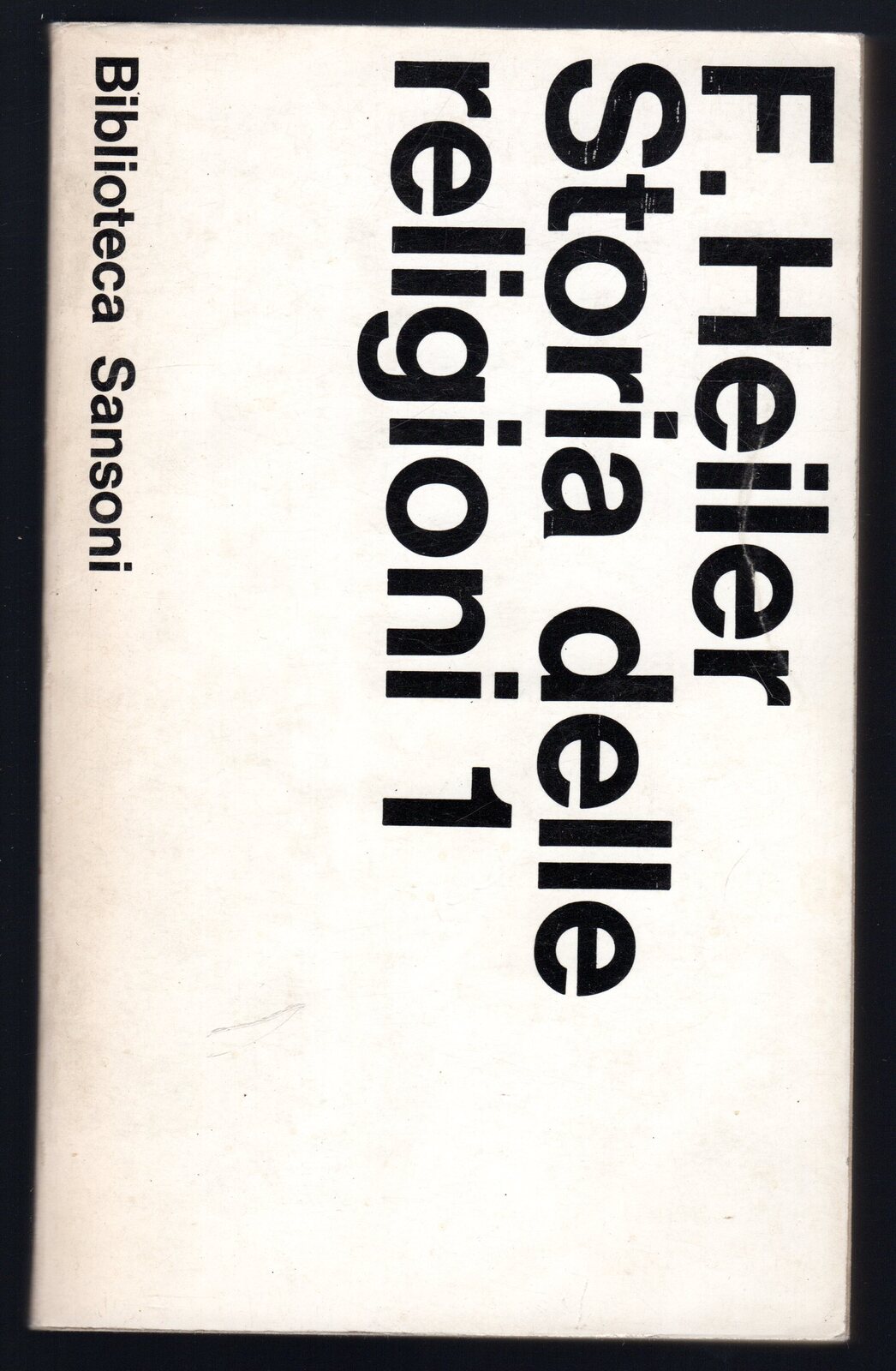 Storia delle religioni 1