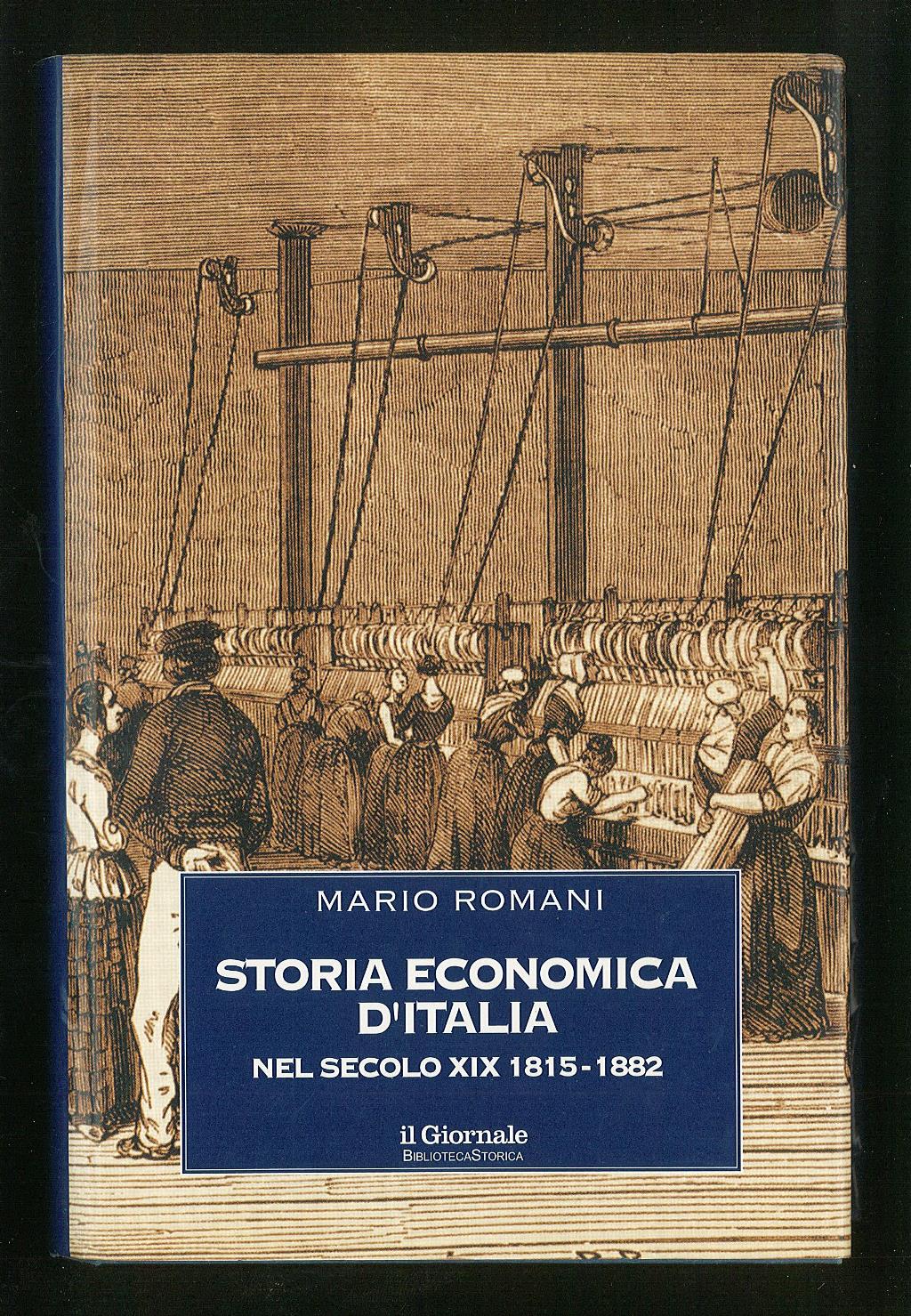 Storia economica d'Italia nel secolo XIX 1815-1882