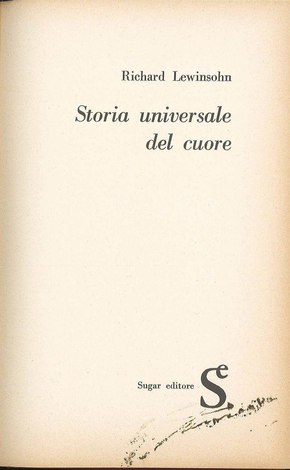 Storia universale del cuore