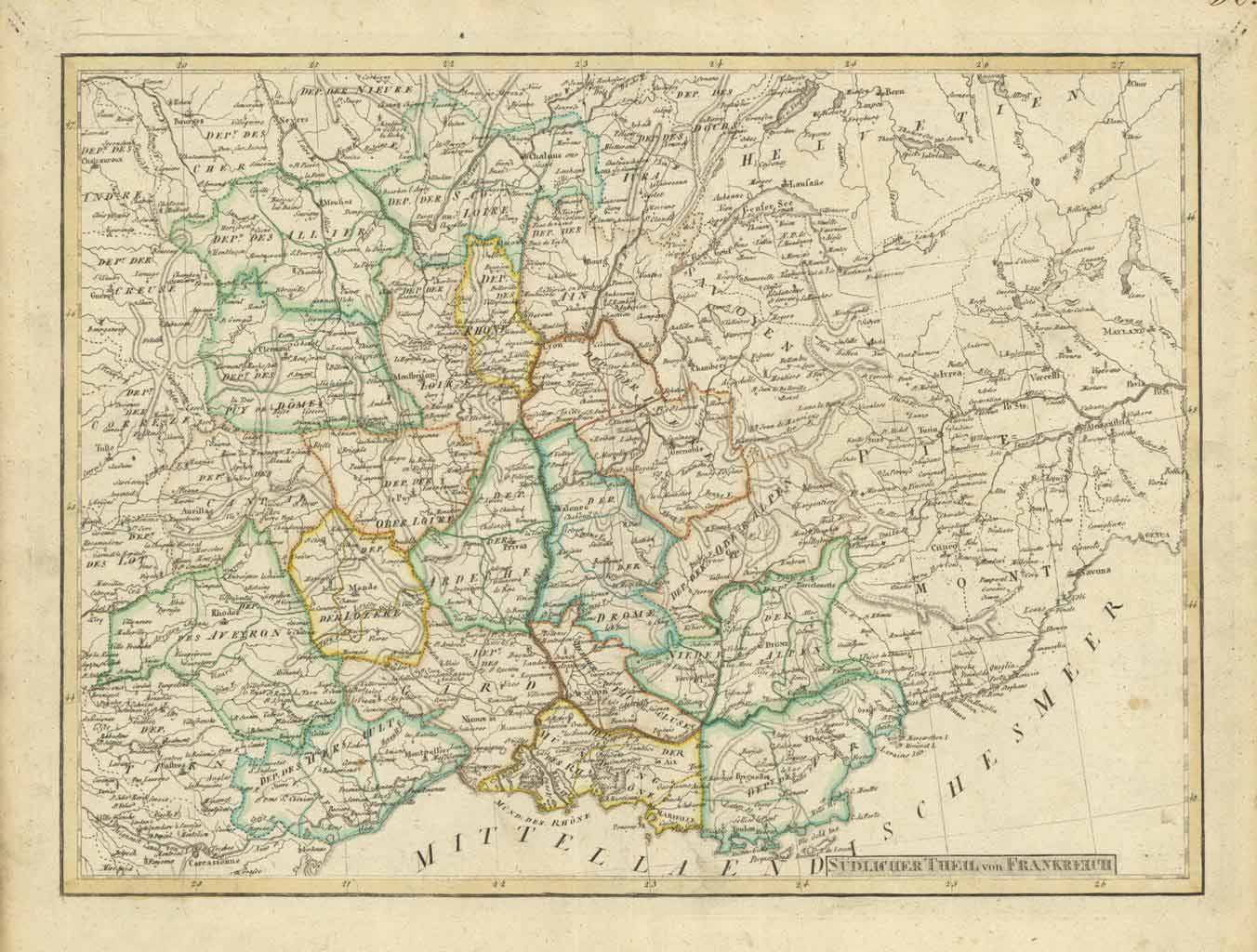 Sudlicher Theil von Frankreich