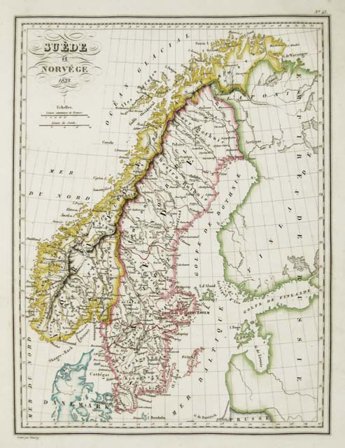 Suède et Norvége 1832