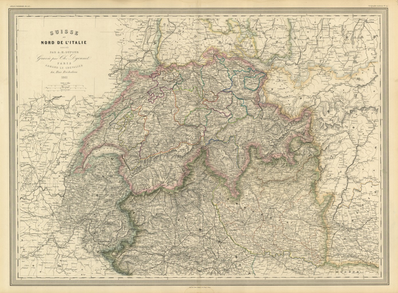 Suisse et Nord de l'Italie